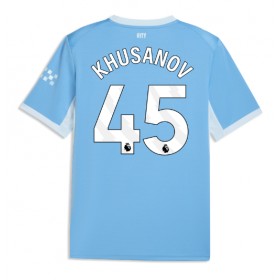 Manchester City Abdukodir Khusanov #45 Hjemme skjorte 2026-27 Kortermet